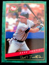 1994 POST #6 DAVE JUSTICE ATLANTA BRAVES