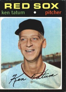 1971 Topps Baseball Card #601 Ken Tatum - GOOD