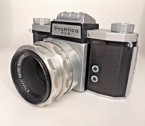 Praktica FX2 M42 SLR mit Carl Zeiss Jena Tessar 2,8/50 - Bild 1 von 8