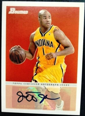 Autógrafo auténtico retro Bowman Jarrett Jack 1948 2009-10 Foto 1 de 2