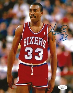 Hersey Hawkins signed Philadelphia 76ers 8x10 photo autographed Sixers 2 JSA - Picture 1 of 2