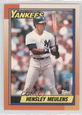1990 Topps Box Set Collector's Edition (Tiffany) Hensley Meulens #83