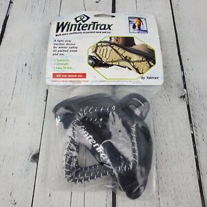 Yaktrax WinterTrax Spikeless Ultralight Traction Device New Sealed 