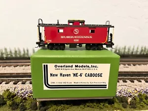 Susquehanne HO Scale New Haven NE-6 Caboose by Overland Models - Picture 1 of 9