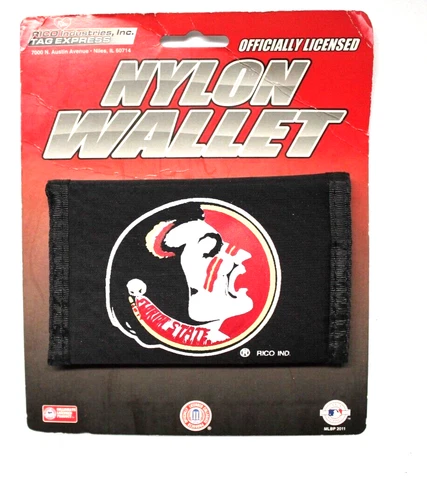 NCAA Rico Industries Nylon Trifold Wallet Florida State Cover