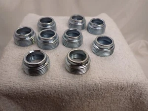 LOT OF 9 Conduit Hub Rigid Reducers 1" x 3/4" - Picture 1 of 3