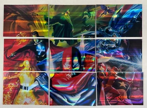 PROJECT SUPERPOWERS Breygent 2011 Complete CHROME PUZZLE Chase Card Set (all 9) - Picture 1 of 3