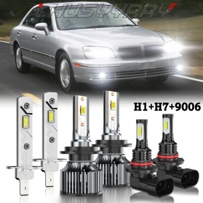 Комбинированный светодиодный фонарь для Hyundai XG350 2002-2005 6x Luz Alta/Baja Faros Antiniebla Bombilla - Изображение 1 из 4