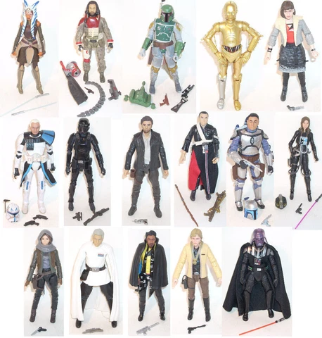 Star Wars Black Series [ MULTI-LISTING ] Action Figures 6" Hasbro Disney Lucas Cover