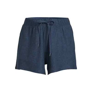 Athletic Works Women Perf Pocket Gym Short Blue Cream Coral Gray PLUS 2XL 3XL NW - Picture 1 of 69