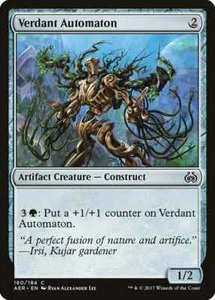 VERDANT AUTOMATON X 4 N/M - AETHER REVOLT MAGIC IL RADUNO - Foto 1 di 1
