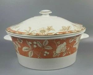 WEDGWOOD FRANCES (PEACH) SOUP TUREEN (PERFECT) - Picture 1 of 8
