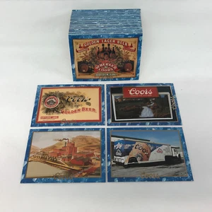 COORS BREWING (1995) 100 YEARS IN COMPANY HISTORY in a Complete Trading Card Set - Picture 1 of 3