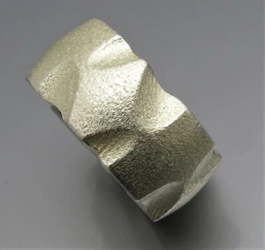 DISEÑO MADURO - ANILLO DE MODA ""CURVES"" - DE ORFEBRERÍA PROPIA - PLATA 925 - Imagen 1 de 8