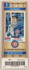 MLB 2012 04/07 Washinton Nats at Chicago Cubs Ticket-Adam LaRoche HR - Picture 1 of 1