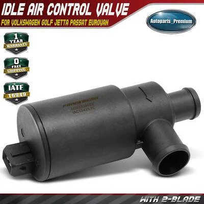 Idle Air Control Valve for Volkswagen Golf Jetta 1995 Passat 1992-1994 EuroVan - Image 1 of 4