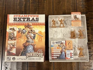 Zombicide: Undead or Alive - Partial Steampunk Extras - 5 Survivors Kickstarter - Picture 1 of 8