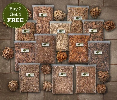 BBQ Smoking Wood Chips for Smokers - Buy 2 Get 1 Free - Free 24HR Delivery  - Image 1 of 4