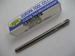 3mm COBALT NC SPOTTING DRILL 90 DEGREE HSSCo8 EUROPA TOOL OSBORN 8214020300 B1 - Picture 1 of 5