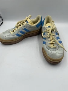 Adidas Women Gazelle Bold Almost Blue Bright Blue IE0430 - Picture 1 of 7