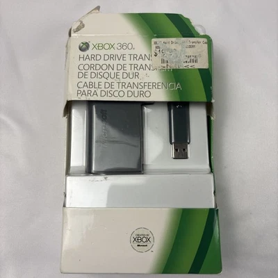 CABLE TRANSFERENCIA DISCO DURO XBOX 360 CAJA ABIERTA Microsoft X16-84229-02 Foto 1 de 4