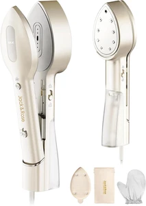 Jack & Rose Press Iron Steamer for Clothes,Dual Voltage 110-220V,6+1 Fabric Sett - Picture 1 of 12