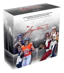 2024 TOPPS SIGNATURE CLASS NFL FOOTBALL MEGA BOX - Picture 1 of 8