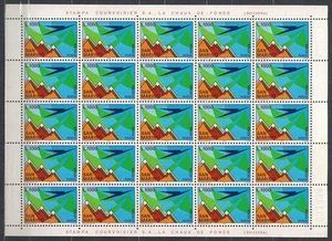 SAN MARINO 1972 Luftpost 1 ganzer Bogen postfrisch ** - Bild 1 von 1