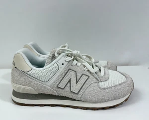 New Balance 574 NWOB Salt White Lifestyle Sneakers Size 7.5 WL574BEM - Picture 1 of 6