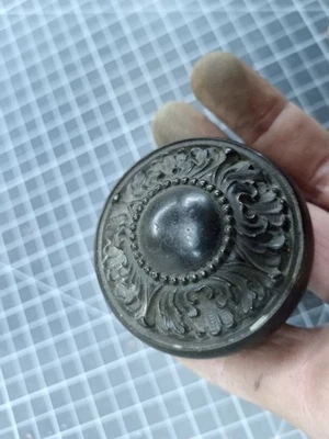 Antique Vintage Bronze knob and T turn - Image 1 of 4