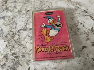 Vintage 1955 Disney Whitman Donald Duck Card Game w Instruction Card & Box - Picture 1 of 7