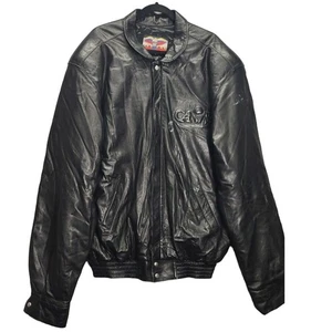 Jeff Hamilton Leather Jacket Mens Size XXL Cleveland Cavaliers NBA Cavs VNT - Picture 1 of 18