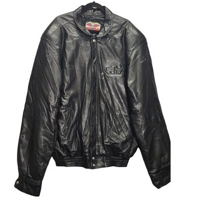 Jeff Hamilton Leather Jacket Mens Size XXL Cleveland Cavaliers NBA Cavs VNT - Image 1 of 4