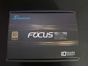 Seasonic FOCUS SGX-750, 750W 80+ Gold, Full-Modular, SFX Form Factor - Photo 1/4