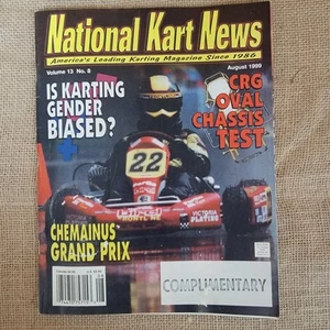 National Kart News August 1999 Gender Bias? CRG Oval Chassis Test Chemainus GP - Picture 1 of 4