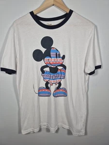 Mickey Mouse Men's Medium Shirt Patriotic Disney T Shirt Large - Picture 1 of 6