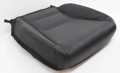 2017 HONDA ACCORD SPORT SE FRONT LEFT SEAT BOTTOM CUSHION LEATHER RED STITCH OEM - Image 1 of 4