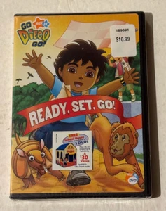 Go, Diego, Go - Ready, Set, Go (DVD, 2007) Animation Kids NEU SEALED - Bild 1 von 3