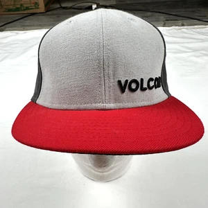 Cappello Volcom 2011 uomo 7 1/4 aderente nuova era 59Fifty misto lana skate Y2K berretto grigio - Foto 1 di 10