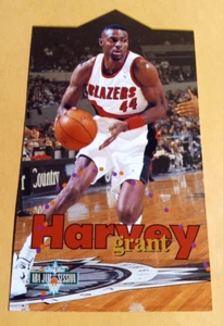 1995-96 Fleer NBA Jam Session Die-Cut Harvey Grant #D87 - Blazers - Picture 1 of 2