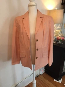 Jerry Lewis Collections Women's Leather Jacket SIZE M - Picture 1 of 12
