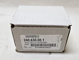 Chicago Faucets 240.630.00.1 Single Use  Plug-In Transformer for HyTronic 1J3751 - Picture 1 of 9