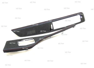 BMW 1 2 F22 F21 F20 F87 M2 ALCANTARA DASH AIR VENT TRIM & IDRIVE TRIM SET KIT - Picture 1 of 24