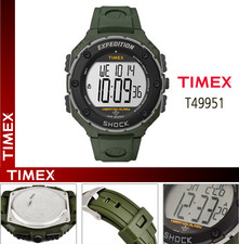 timex men's expedition shock resistant adventure tech digital compass watch 49612