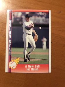 1991 Pacific Ryan Texas Express I #97 Nolan Ryan A New Ball for Nolan -