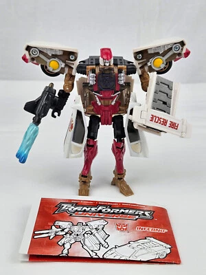 Transformer Universe Inferno Robots In Disguise Deluxe 2003 Machine Robot Rescue - Image 1 of 4
