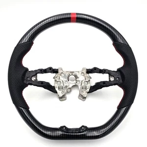 Anillo rojo volante fibra de carbono REVESOL Hydro-Dip para 2023+ Honda CR-V HR-V - Imagen 1 de 5