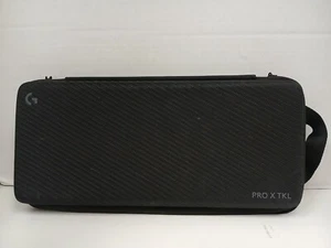 Logitech Pro X TKL Keyboard Hard Travel Carrying Case, Black - Picture 1 of 3