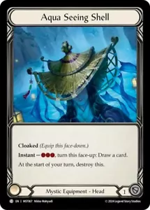 Aqual Seeing Shell Cold Foil - MST067 NM - FaB Flesh and Blood - Picture 1 of 1