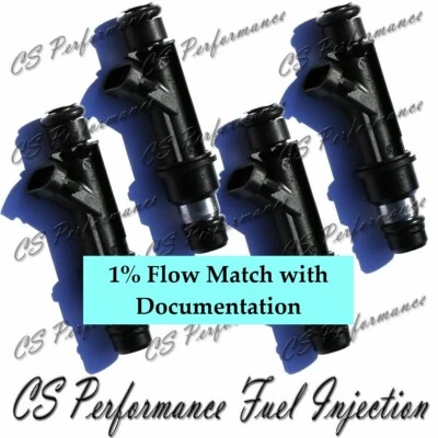 Inyectores de combustible Delphi (4) 12571863 para 03-05 Chevy Pontiac 2.2 I4 Foto 1 de 4